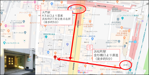 VContactセミナー案内地図